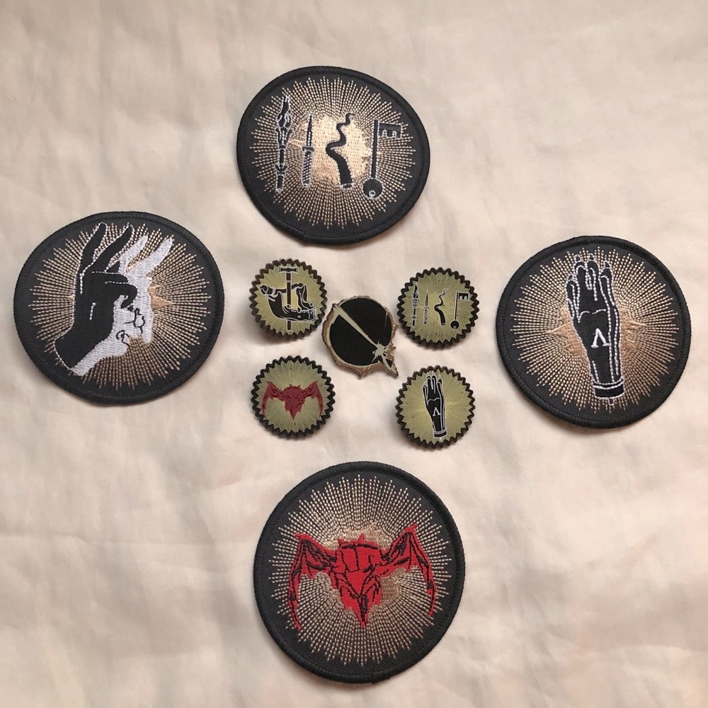 QOTSA Patches & Pins (Villains)
